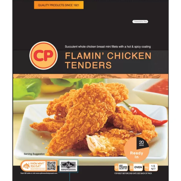 Flamin Chicken Tenders - Halal