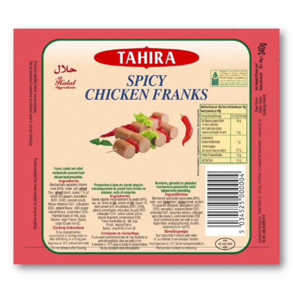 Spicy Chicken Franks